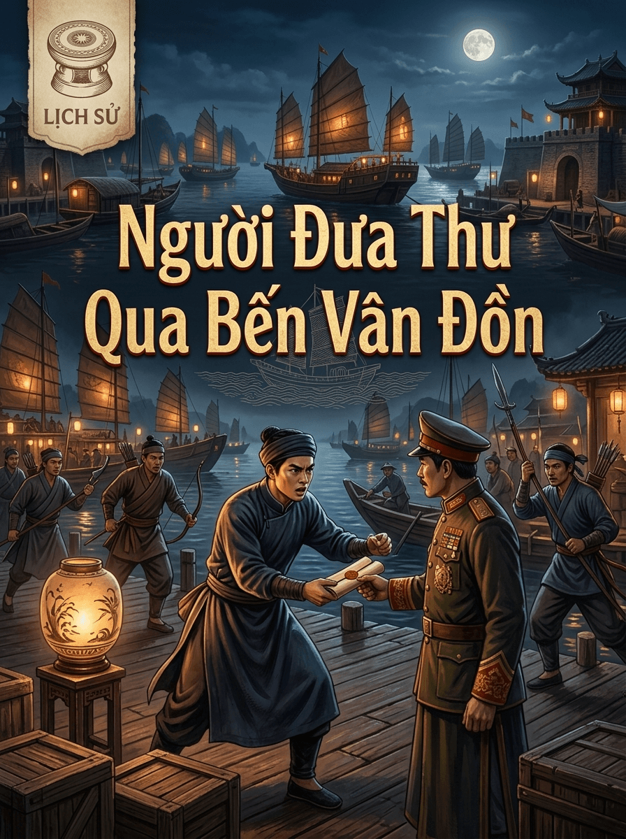 Người Xếp Chữ Ở Bến Vân Đồn